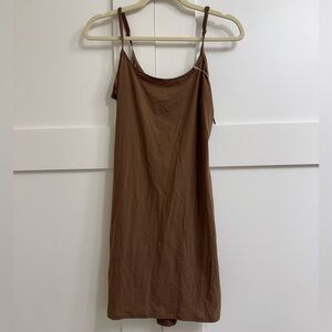 Skims Fits Everybody Slip Dress in Jasper, size large